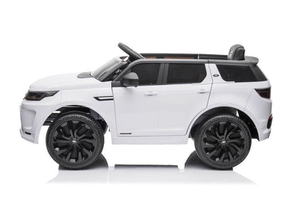 Elektrické auto Range Rover na akumulátor bílé