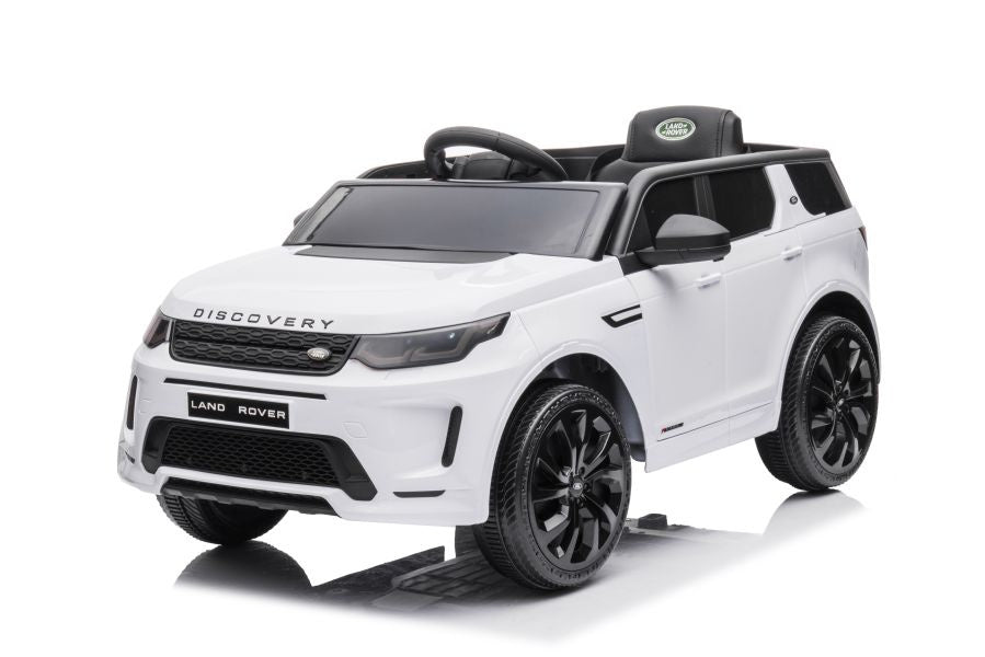 Elektrické auto Range Rover na akumulátor bílé