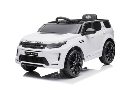 Elektrické auto Range Rover na akumulátor bílé