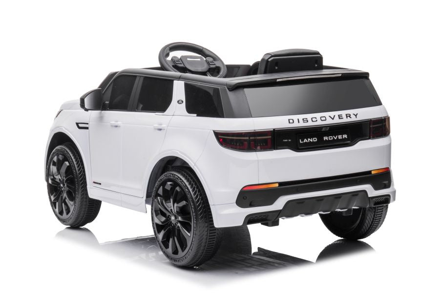 Elektrické auto Range Rover na akumulátor bílé