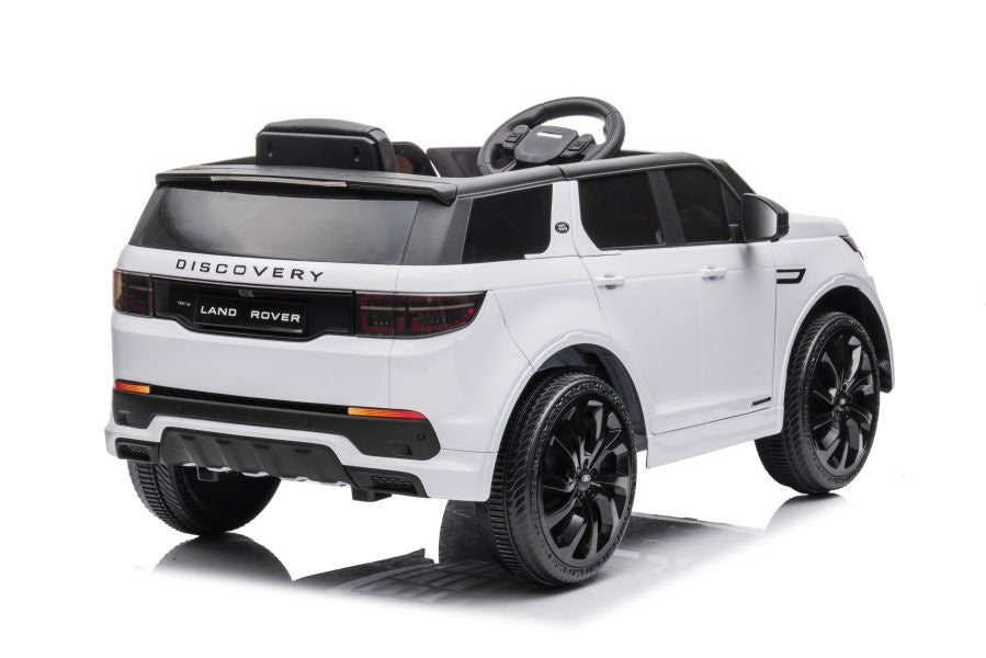 Elektrické auto Range Rover na akumulátor bílé