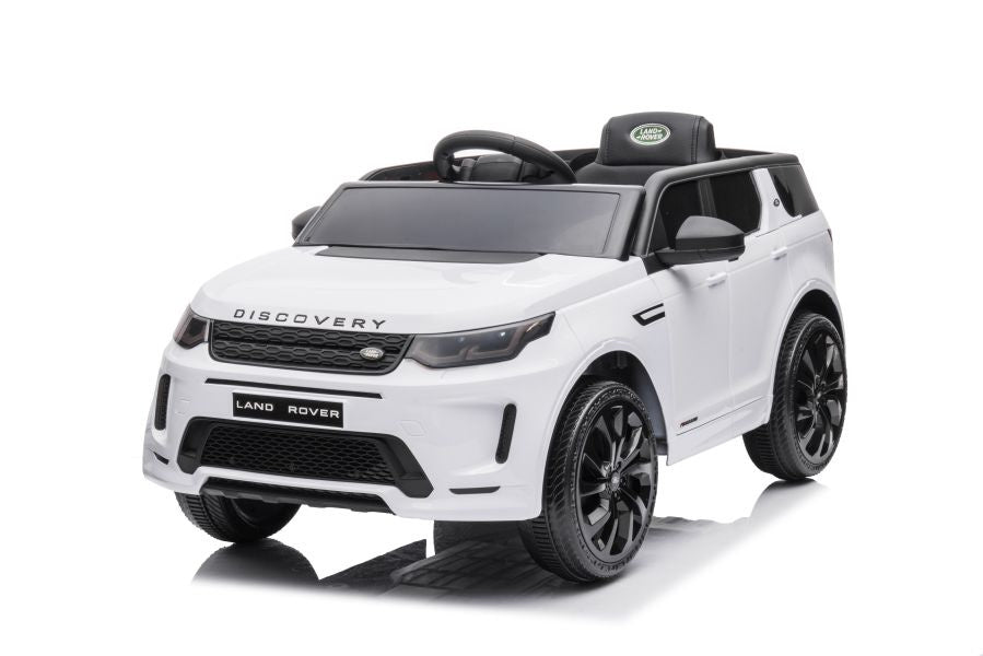 Elektrické auto Range Rover na akumulátor bílé
