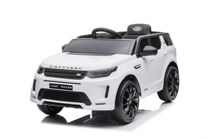 Elektrické auto Range Rover na akumulátor bílé