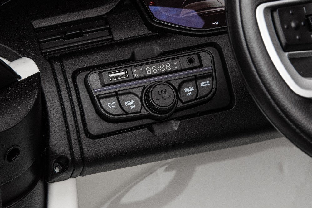 Elektrické auto Range Rover – s dálkovým ovládáním | bílé