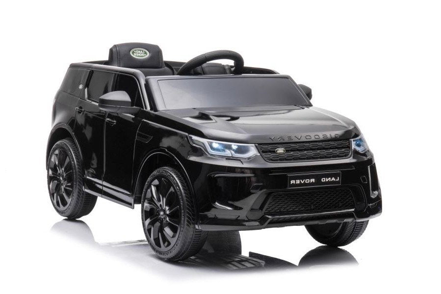 Elektrické auto Range Rover s lakovanou karoserií černé