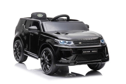 Elektrické auto Range Rover s lakovanou karoserií černé