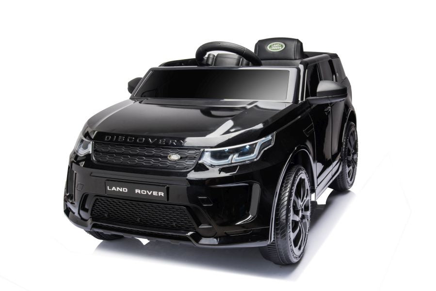 Elektrické auto Range Rover s lakovanou karoserií černé