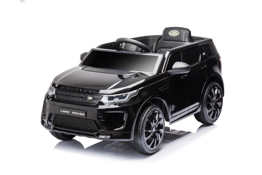 Elektrické auto Range Rover s lakovanou karoserií černé