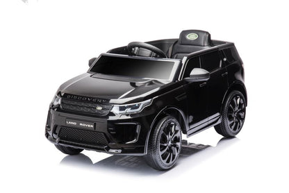 Elektrické auto Range Rover s lakovanou karoserií černé