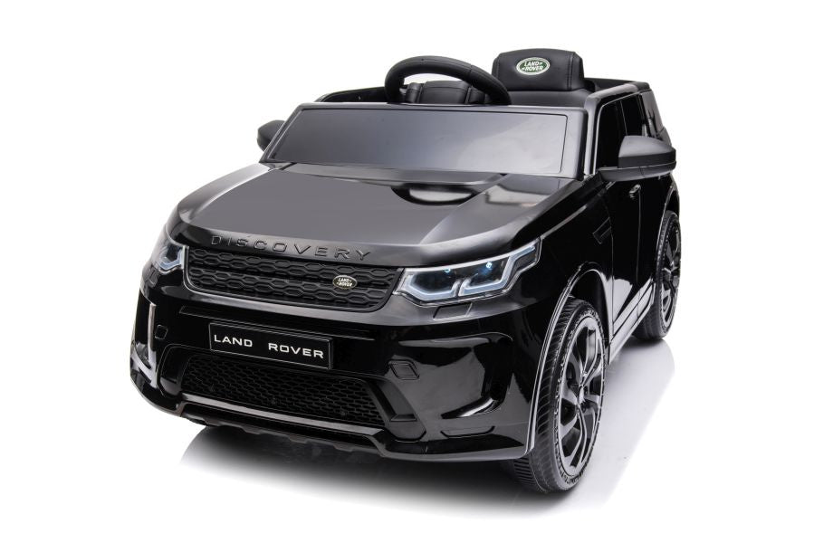 Elektrické auto Range Rover s lakovanou karoserií černé