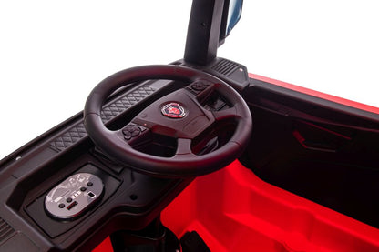 Elektrické auto Scania 500R červené 4x4 s dálkovým ovládáním