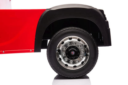 Elektrické auto Scania 500R červené 4x4 s dálkovým ovládáním