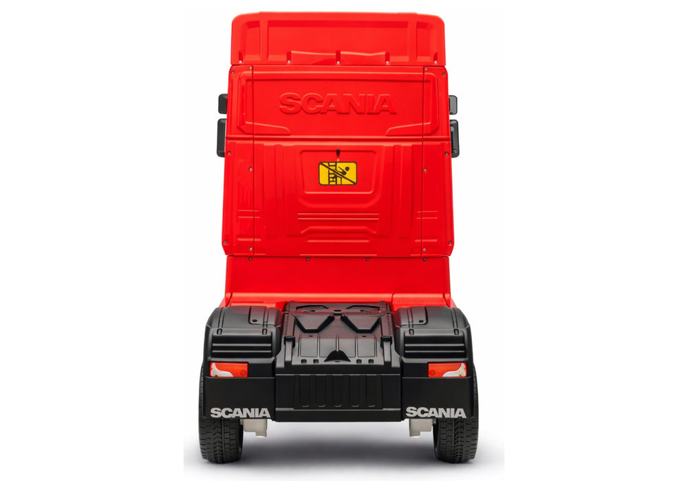 Elektrické auto Scania 500R červené 4x4 s dálkovým ovládáním
