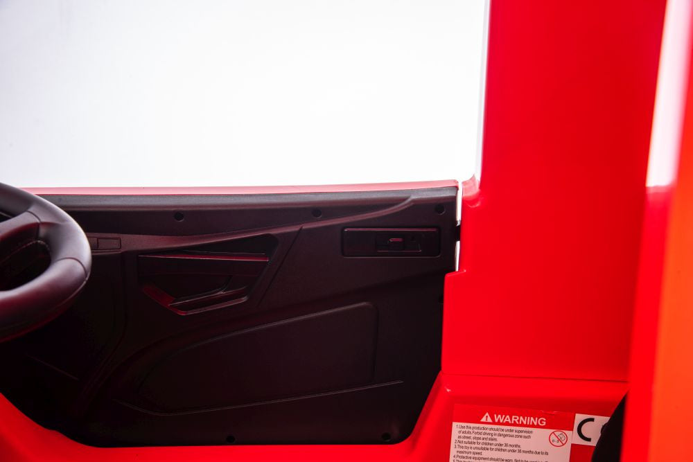 Elektrické auto Scania 500R červené 4x4 s dálkovým ovládáním