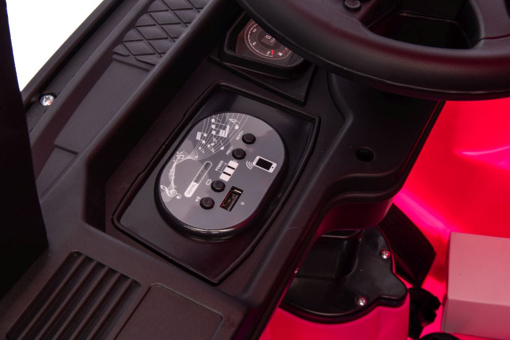 Elektrické auto Scania 500R s pohonem 4x4 růžové – HL698