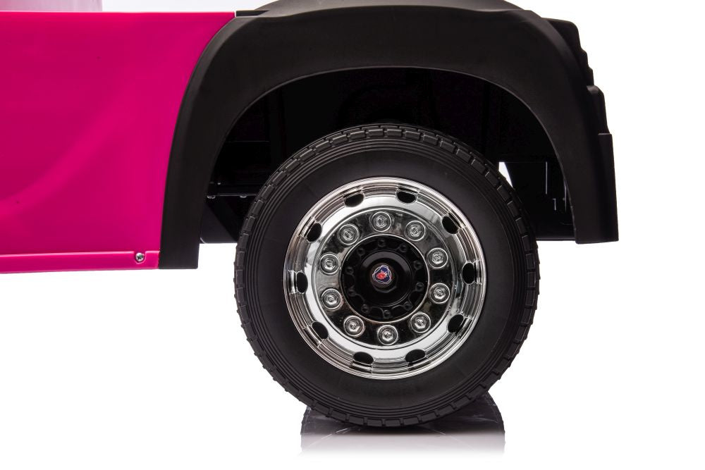 Elektrické auto Scania 500R s pohonem 4x4 růžové – HL698