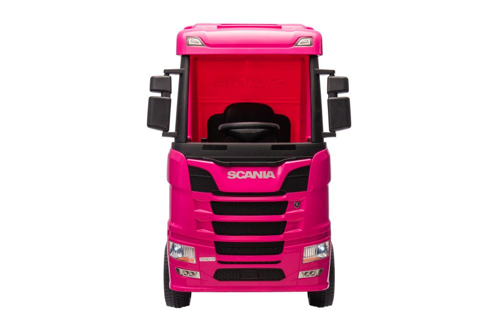 Elektrické auto Scania 500R s pohonem 4x4 růžové – HL698