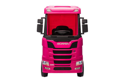 Elektrické auto Scania 500R s pohonem 4x4 růžové – HL698