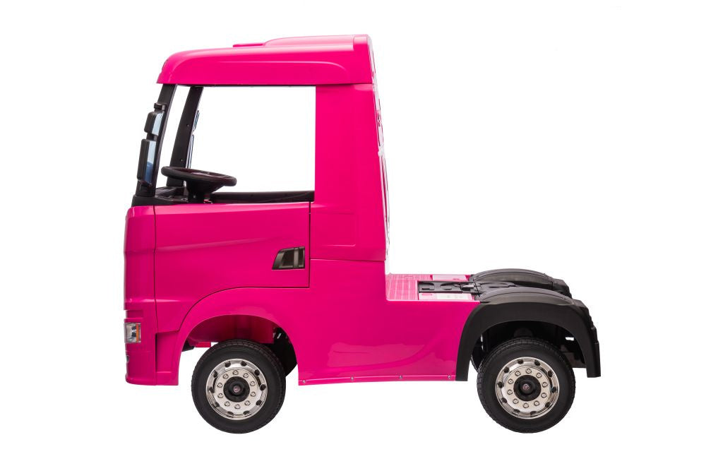 Elektrické auto Scania 500R s pohonem 4x4 růžové – HL698
