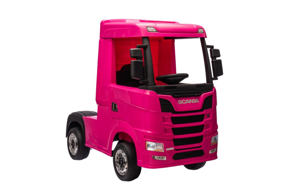 Elektrické auto Scania 500R s pohonem 4x4 růžové – HL698