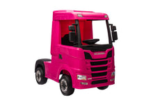 Elektrické auto Scania 500R s pohonem 4x4 růžové – HL698