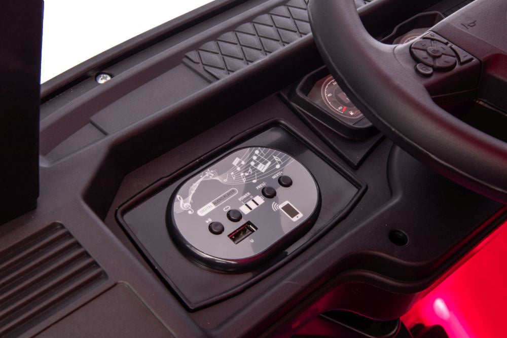 Elektrické auto Scania 500R s pohonem 4x4 růžové – HL698
