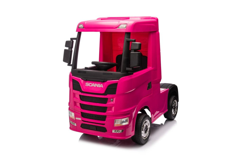 Elektrické auto Scania 500R s pohonem 4x4 růžové – HL698
