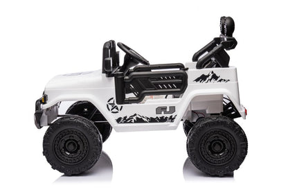 Elektrické auto Toyota FJ 4x4 – na akumulátor bílé
