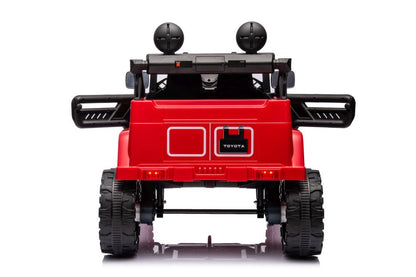 Elektrické auto Toyota FJ 4x4 na akumulátor červené