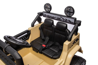 Elektrické auto Toyota FJ 4x4 na akumulátor khaki