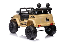 Elektrické auto Toyota FJ 4x4 na akumulátor khaki
