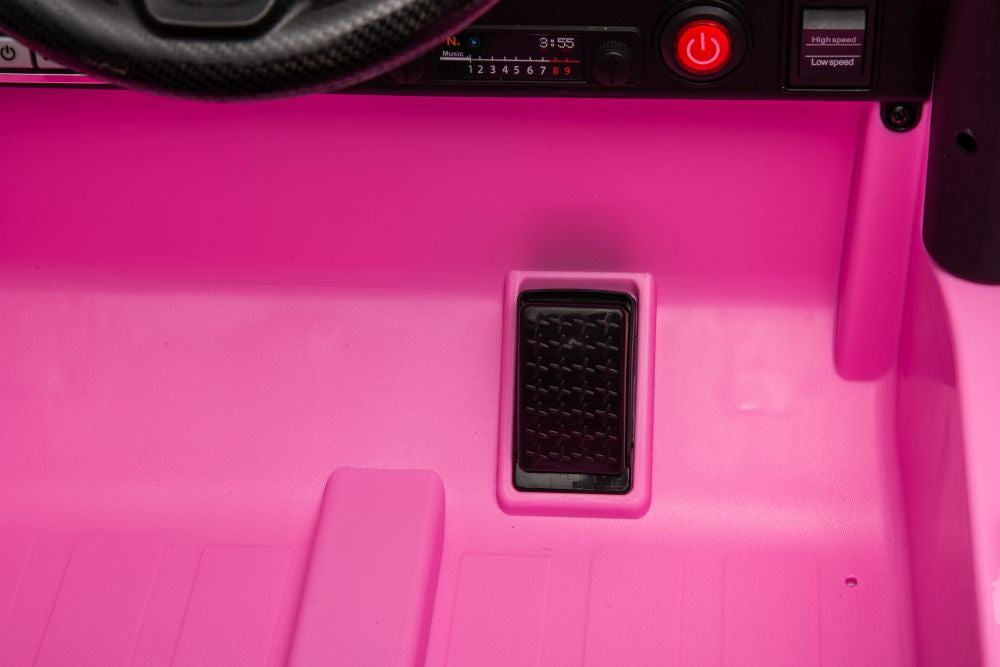 Elektrické auto Toyota FJ 4x4 na akumulátor růžové