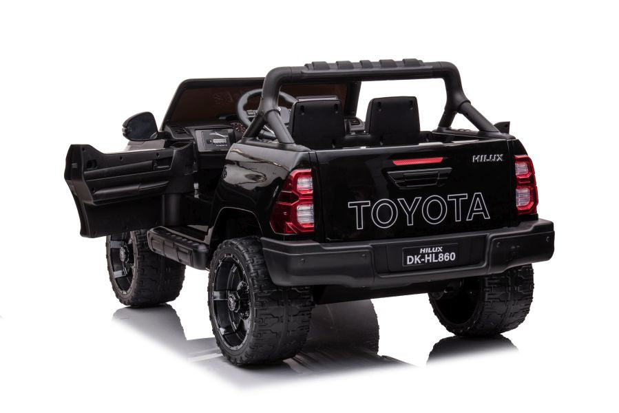 Elektrické auto Toyota Hilux DK HL860 na akumulátor černé