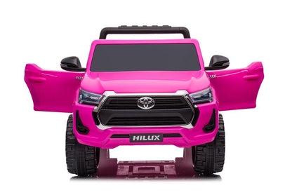 Elektrické auto Toyota Hilux DK HL860 na akumulátor růžové