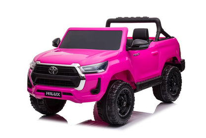 Elektrické auto Toyota Hilux DK HL860 na akumulátor růžové