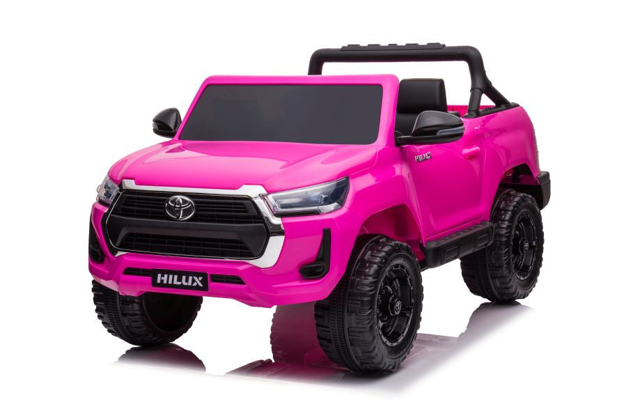 Elektrické auto Toyota Hilux DK HL860 na akumulátor růžové