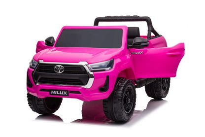 Elektrické auto Toyota Hilux DK HL860 na akumulátor růžové