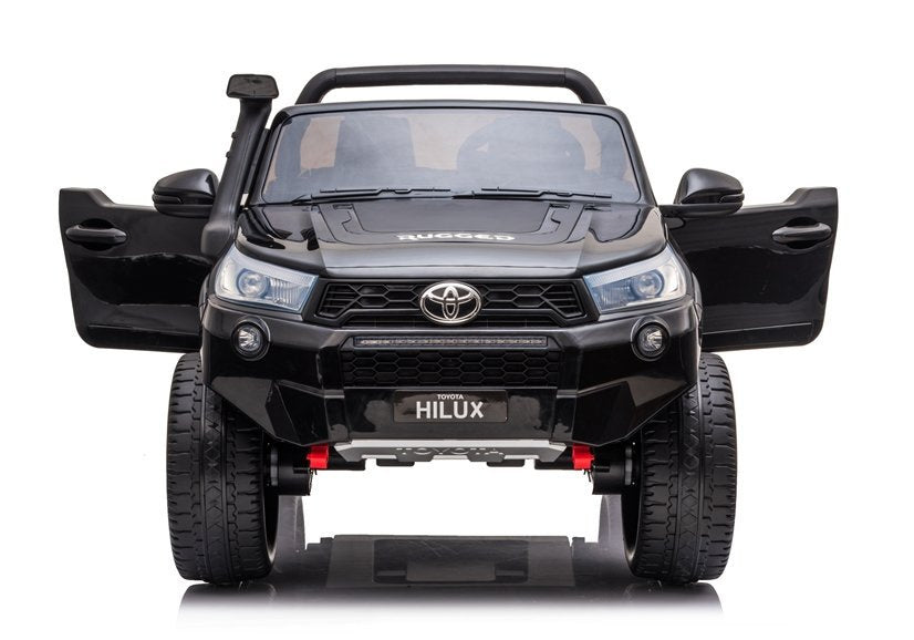 Elektrické auto Toyota Hilux s dálkovým ovládáním černé lakované
