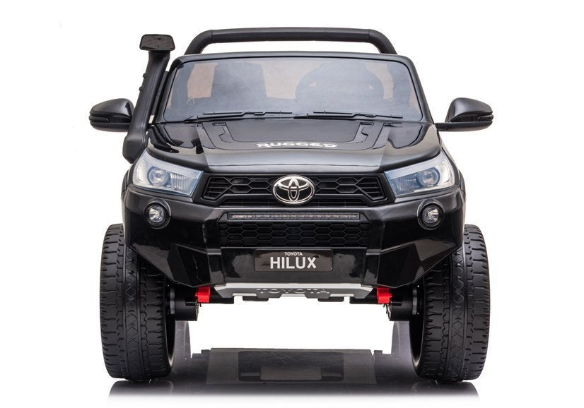 Elektrické auto Toyota Hilux s dálkovým ovládáním černé lakované