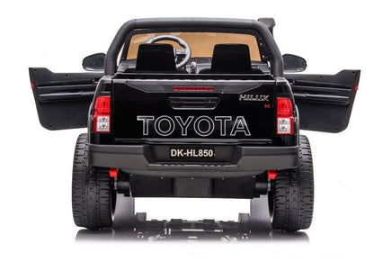 Elektrické auto Toyota Hilux s dálkovým ovládáním černé lakované