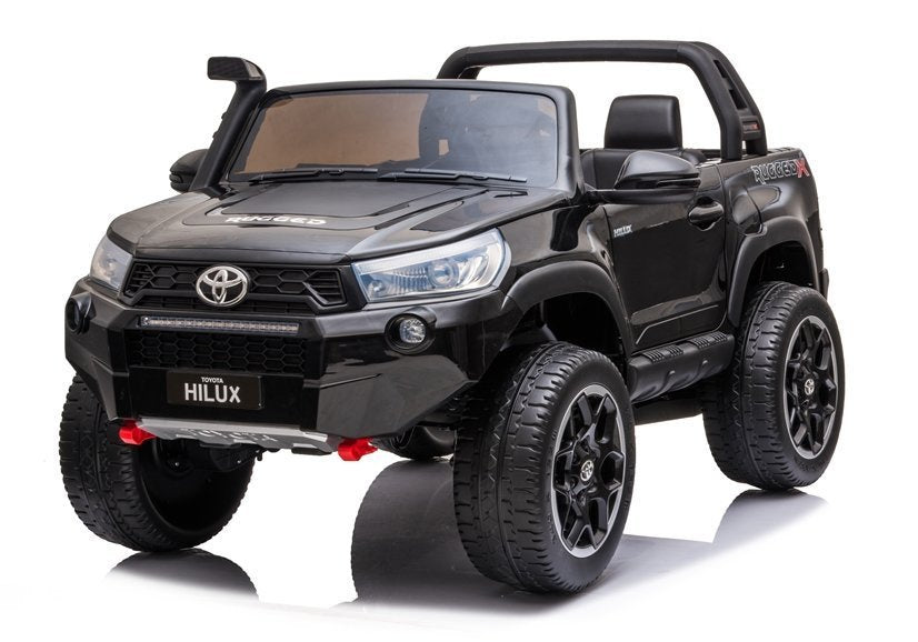 Elektrické auto Toyota Hilux s dálkovým ovládáním černé lakované