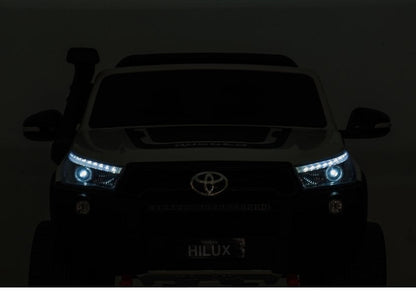 Elektrické auto Toyota Hilux s dálkovým ovládáním černé lakované