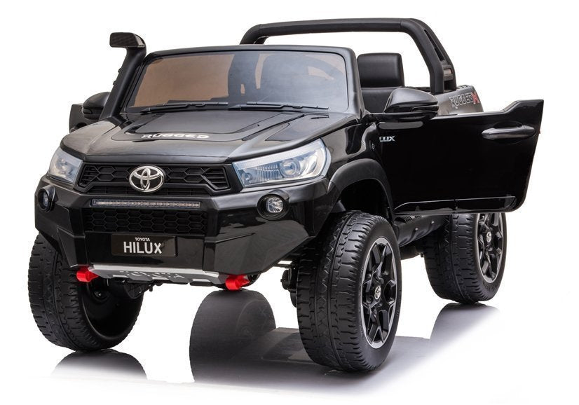 Elektrické auto Toyota Hilux s dálkovým ovládáním černé lakované