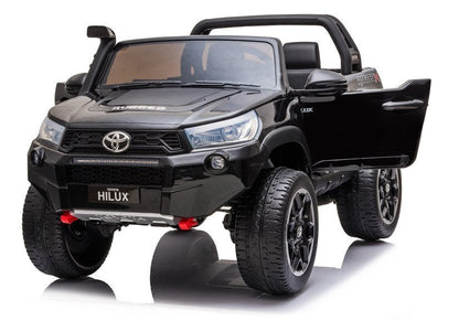 Elektrické auto Toyota Hilux s dálkovým ovládáním černé lakované