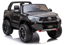 Elektrické auto Toyota Hilux s dálkovým ovládáním černé lakované