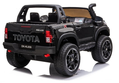 Elektrické auto Toyota Hilux s dálkovým ovládáním černé lakované