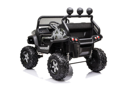 Elektrické auto Unimog S – lakované maskáčové | dětské
