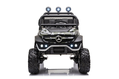 Elektrické auto Unimog S – lakované maskáčové | dětské