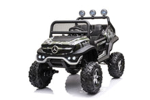 Elektrické auto Unimog S – lakované maskáčové | dětské