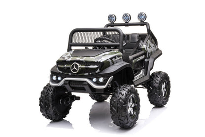 Elektrické auto Unimog S – lakované maskáčové | dětské